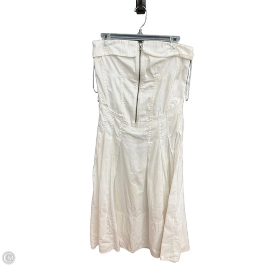 Dress Casual Midi By Pilcro In White, Size: S