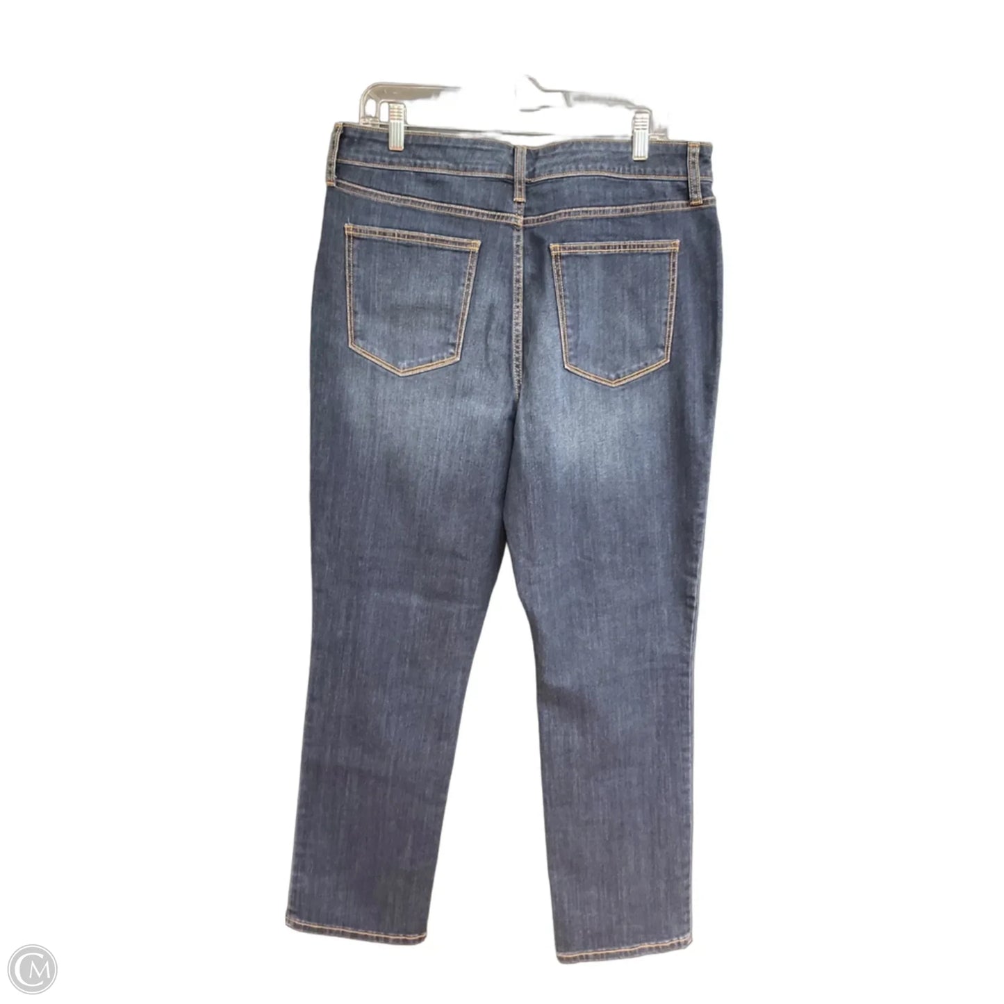Jeans Straight By St Johns Bay In Blue Denim, Size: 16