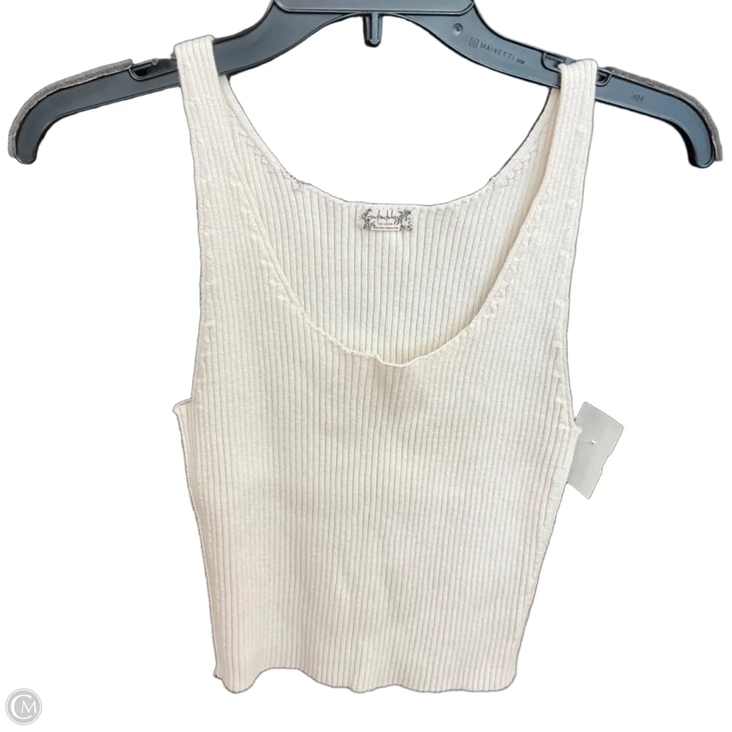 Top Sleeveless By Free People In White, Size: M