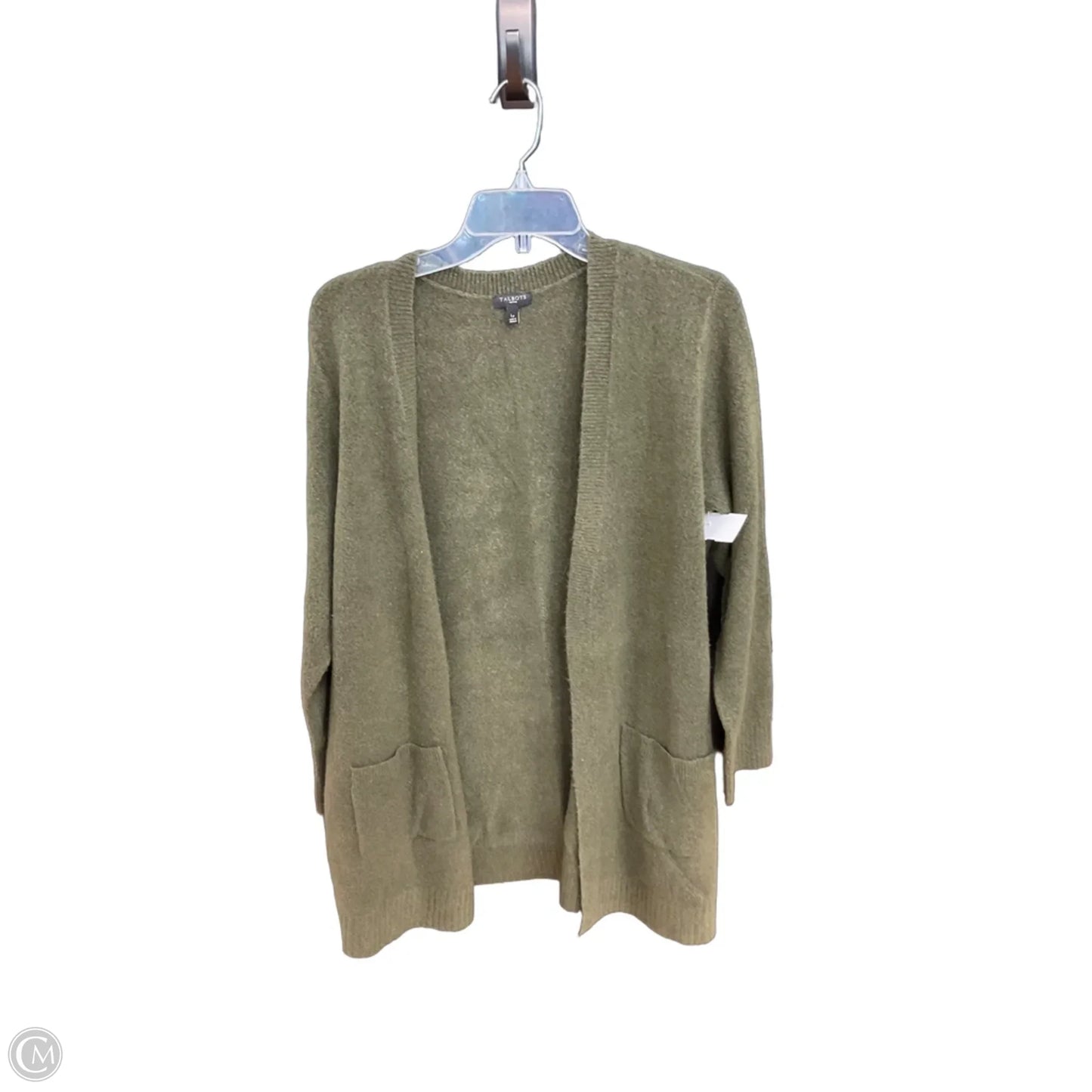 Cardigan By Talbots In Grey, Size: Lp
