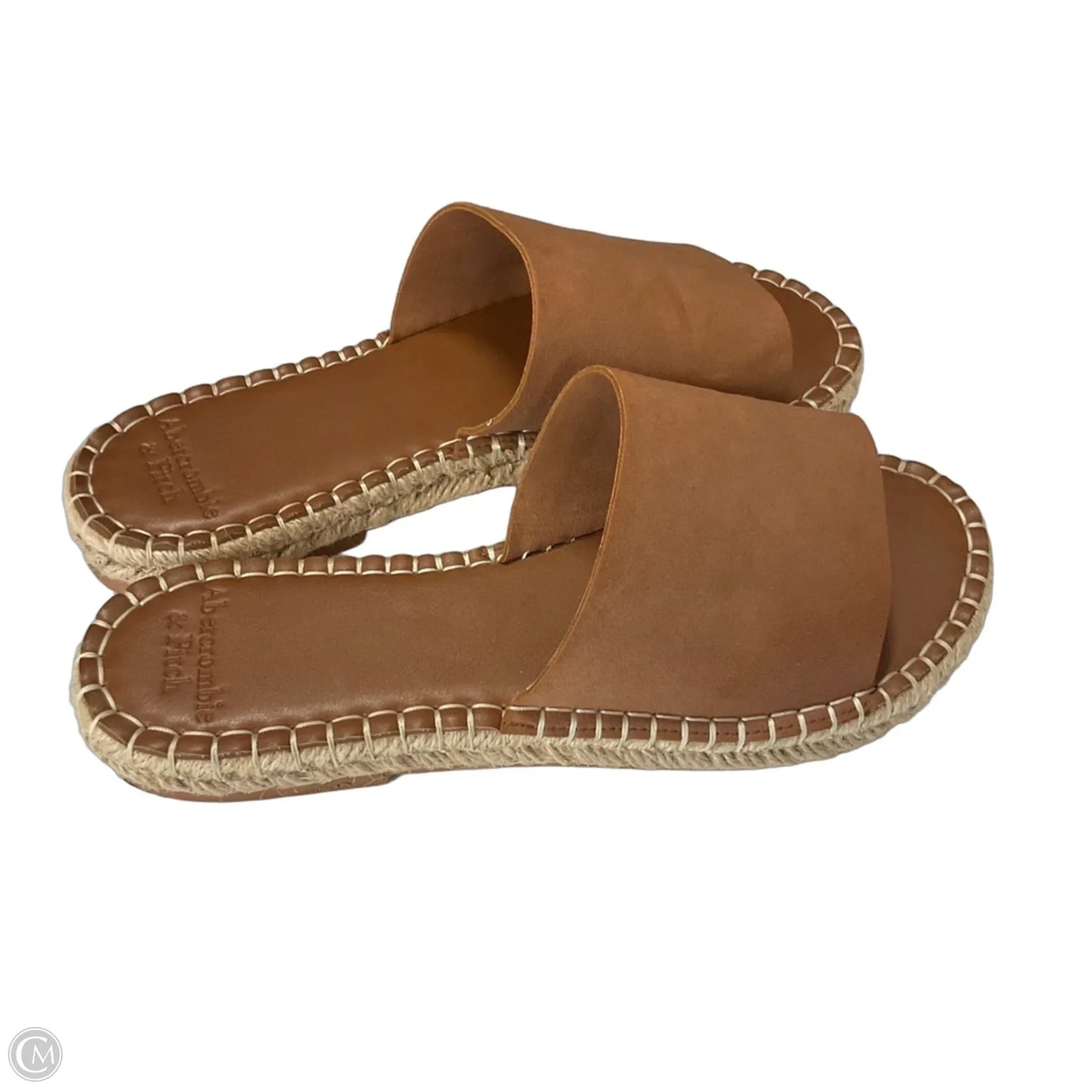 Sandals Flats By Abercrombie And Fitch In Brown, Size: 8