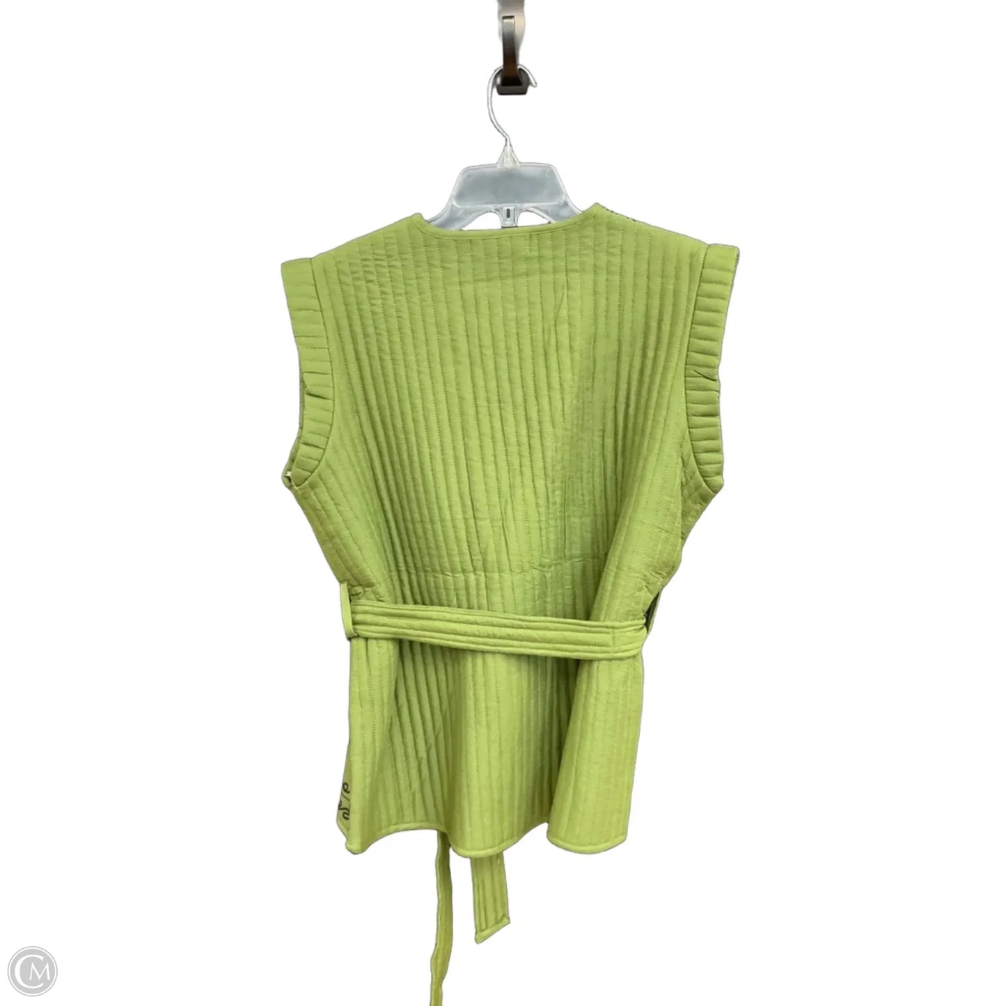 Vest Puffer & Quilted By Cma In Green, Size: M