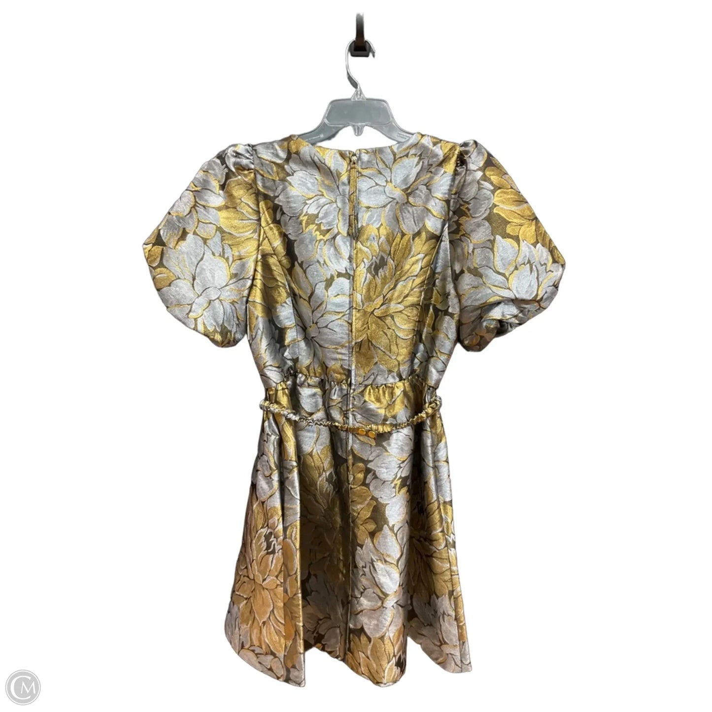 Dress Designer By Lilly Pulitzer In Gold, Size: 12