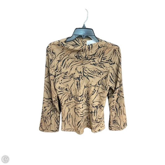 Top Long Sleeve By Nordstrom In Green, Size: M