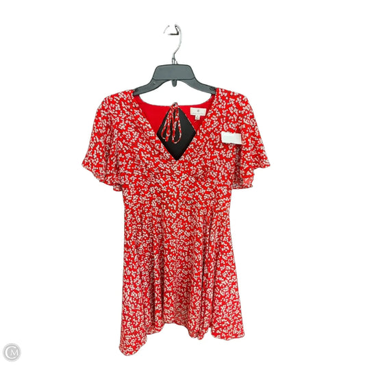 Dress Casual Short By Socialite In Red, Size: M