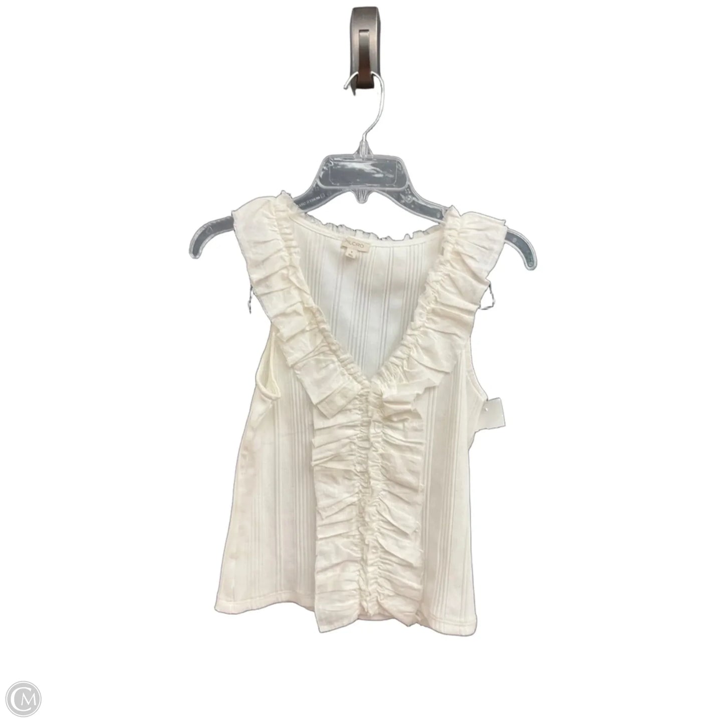 Top Sleeveless By Pilcro In White, Size: S