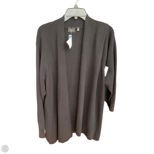Cardigan By Max Studio In Black, Size: 3x