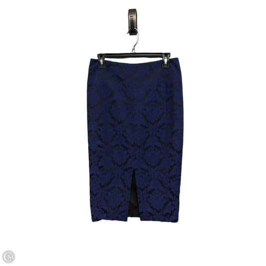 Skirt Midi By Ted Baker In Blue, Size: 2