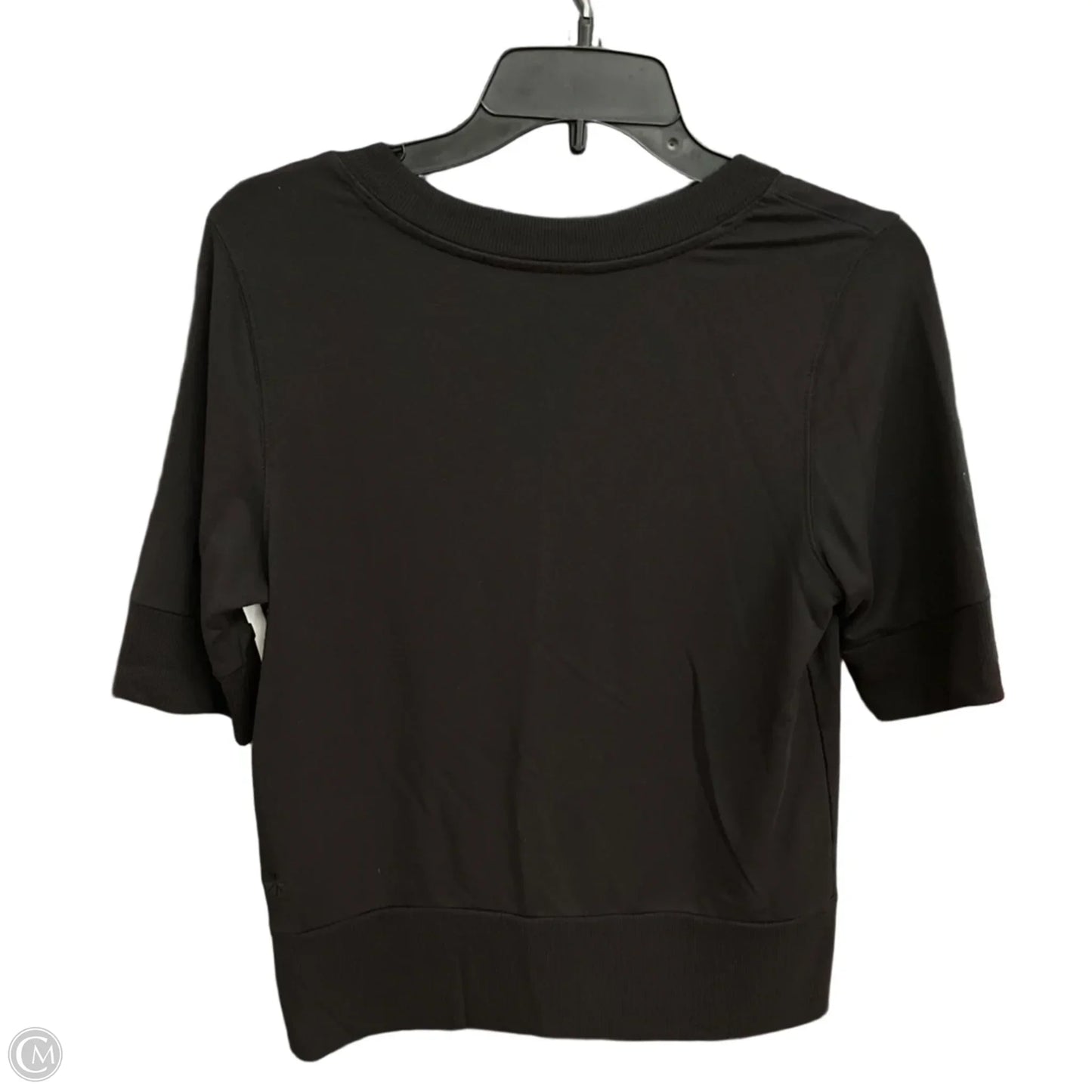 Top Short Sleeve Basic By Athleta In Black, Size: S