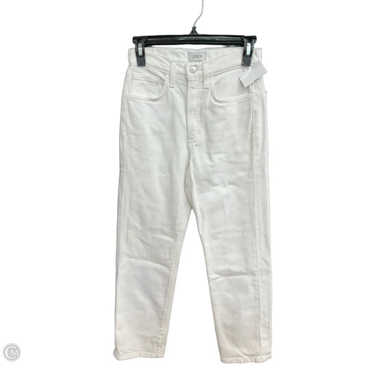 Jeans Straight By Joes Jeans In White Denim, Size: 2