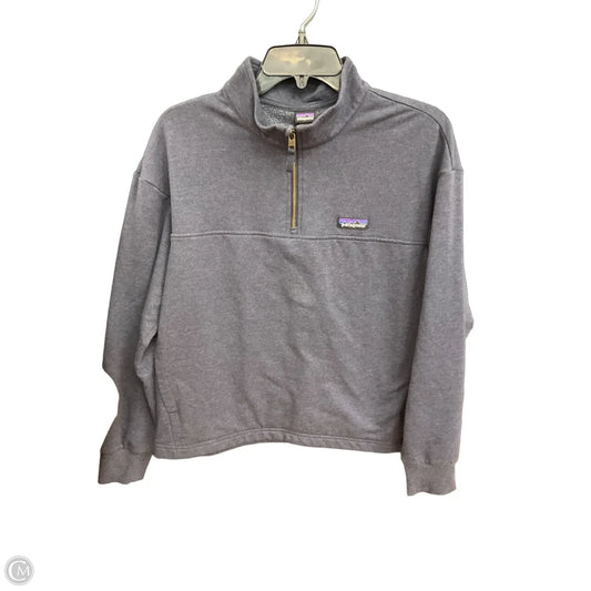 Sweatshirt Crewneck By Patagonia In Blue, Size: M