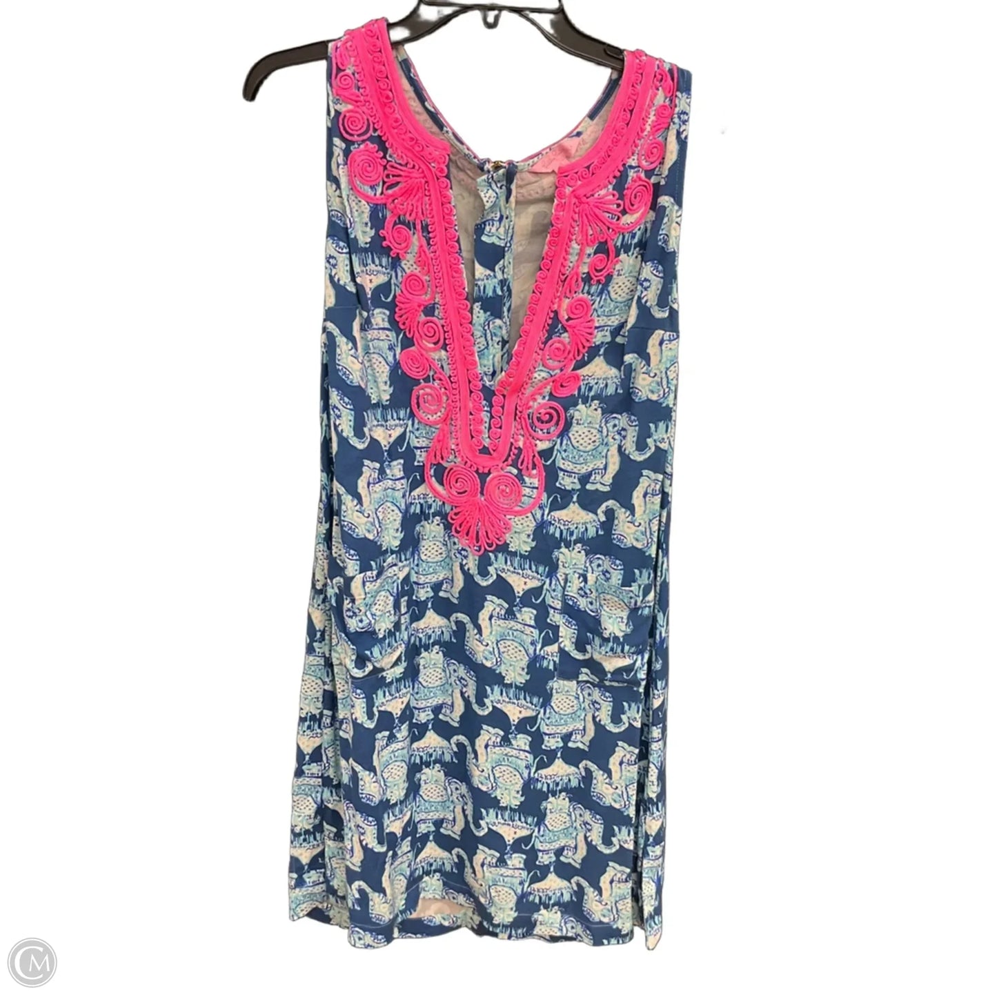 Dress Designer By Lilly Pulitzer In Blue, Size: 10