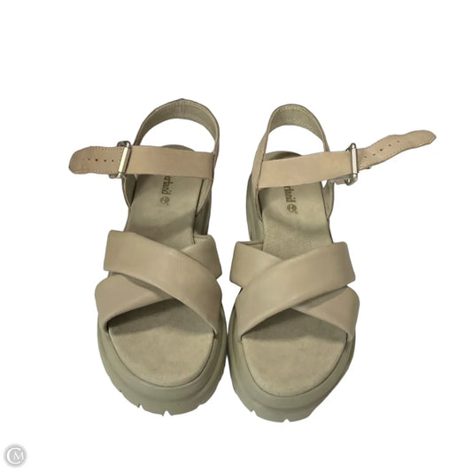 Sandals Flats By Timberland In Grey, Size: 8.5