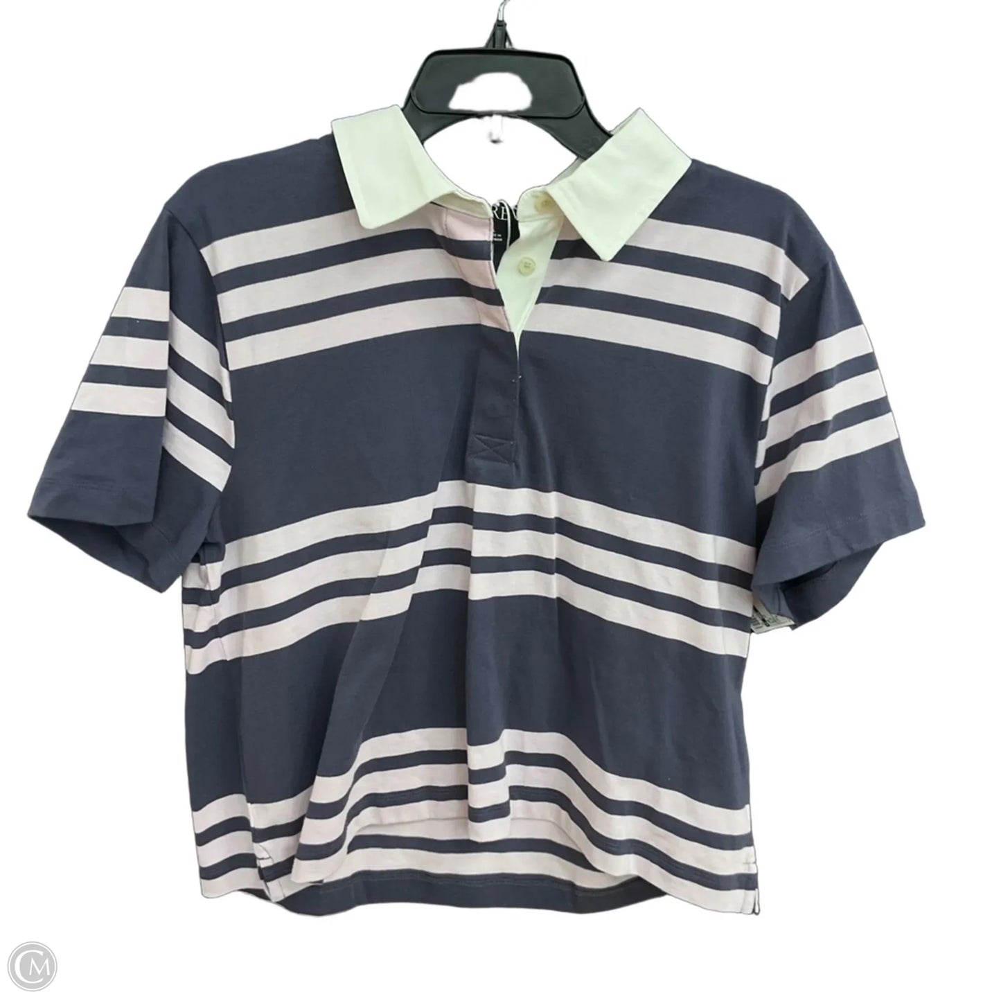 Top Short Sleeve By J. Crew In Blue, Size: L