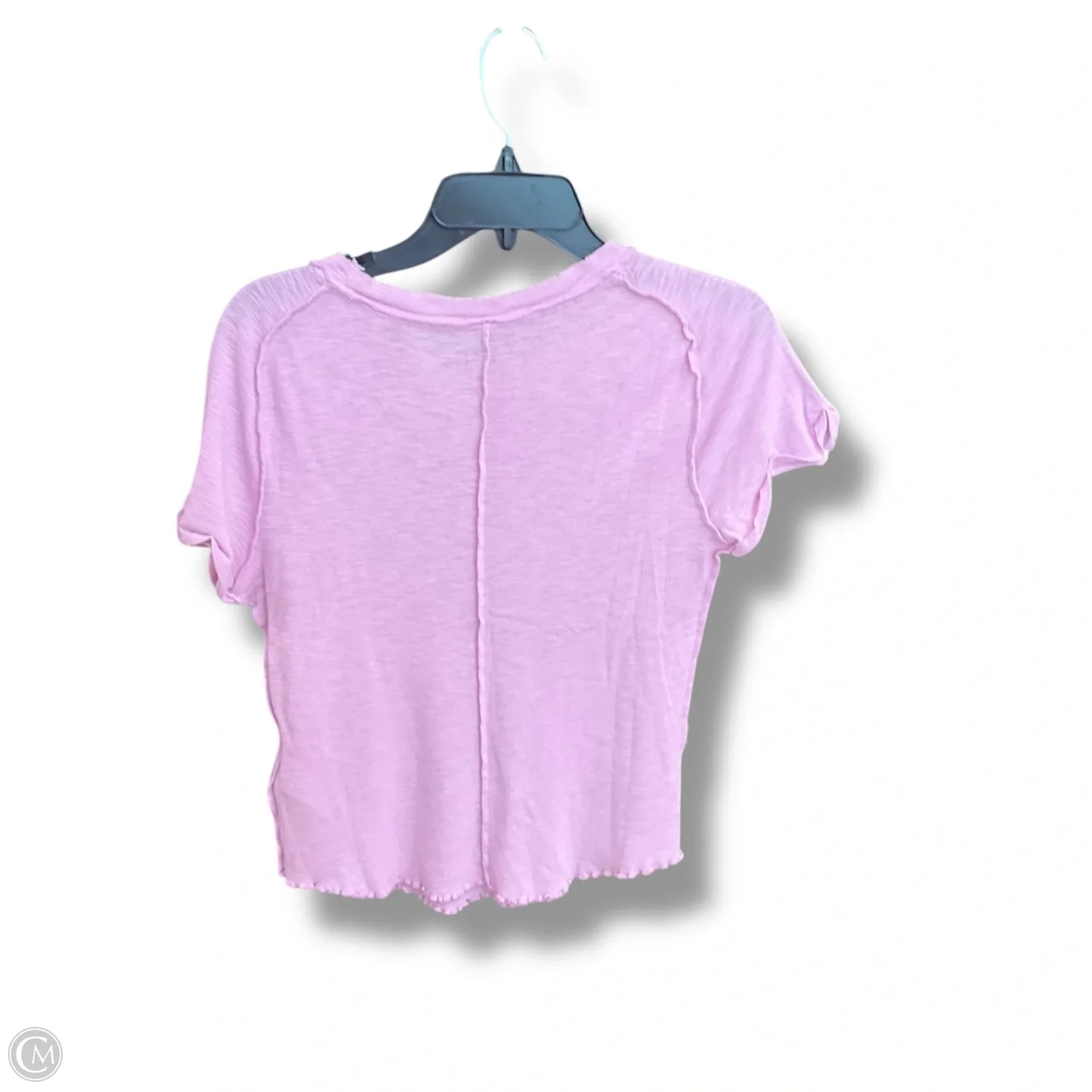 Top Short Sleeve By Pilcro In Pink, Size: S