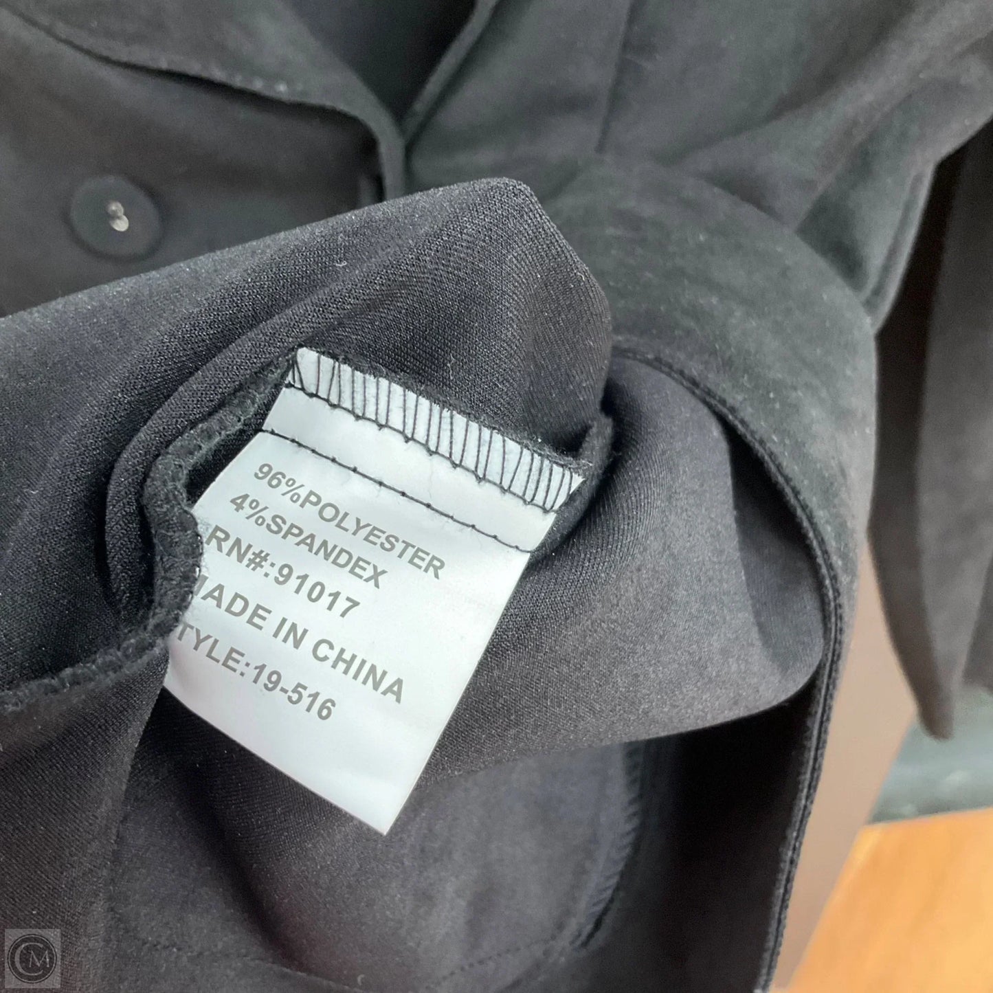 Blazer By Solitaire In Black, Size: M