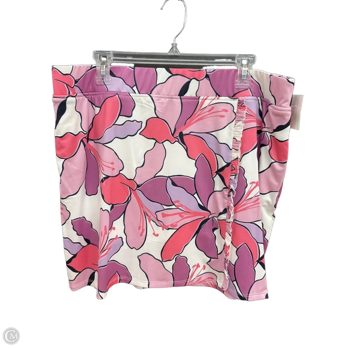 Shorts Set By Stella Parker In Floral Print, Size: Xl