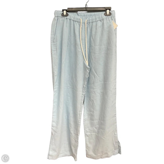 Pants Linen By Love Tree In Blue, Size: L