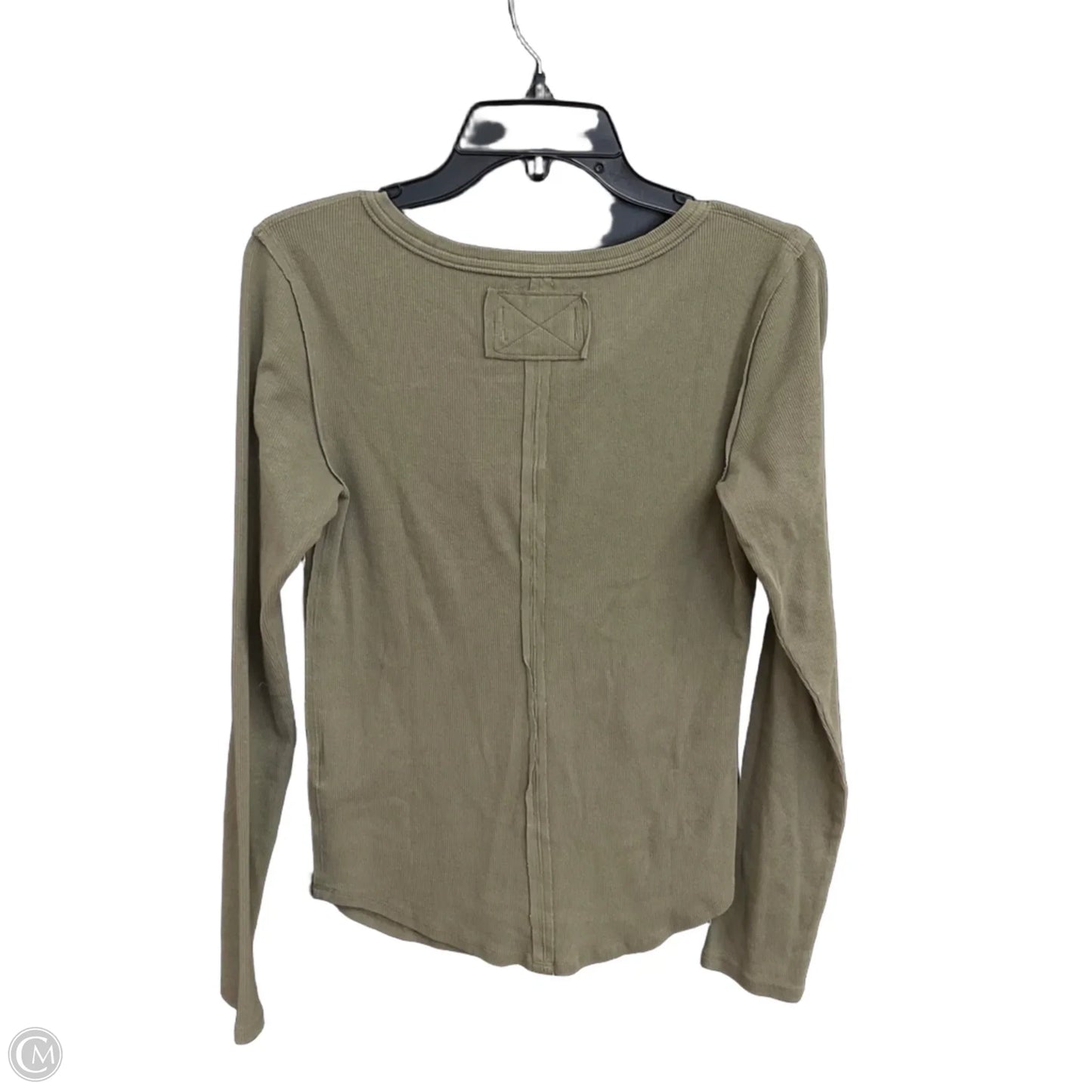 Top Long Sleeve Basic By We The Free In Green, Size: M