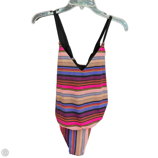 Swimsuit By Athleta In Striped Pattern, Size: M