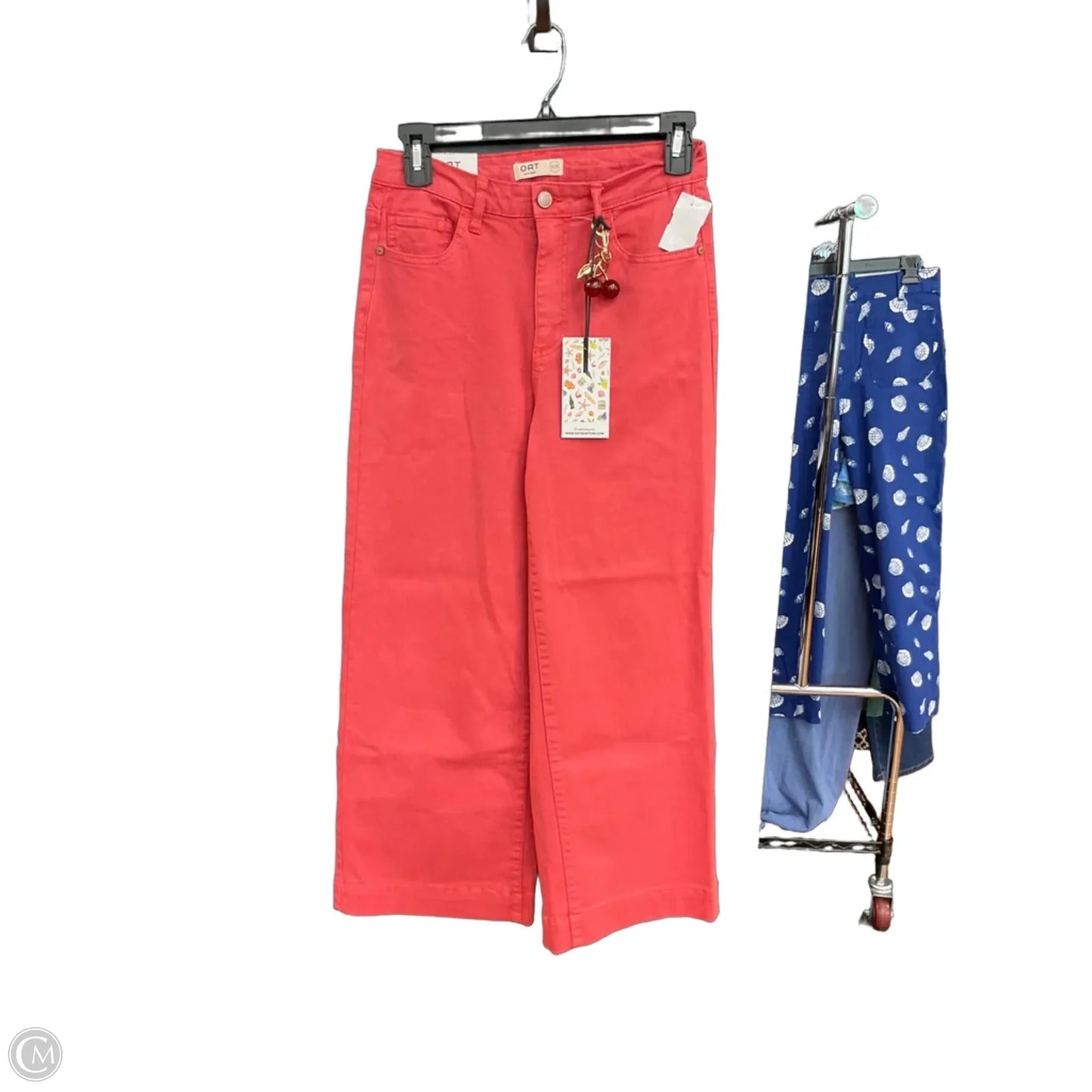 Pants Cropped By Oat In Orange, Size: 4