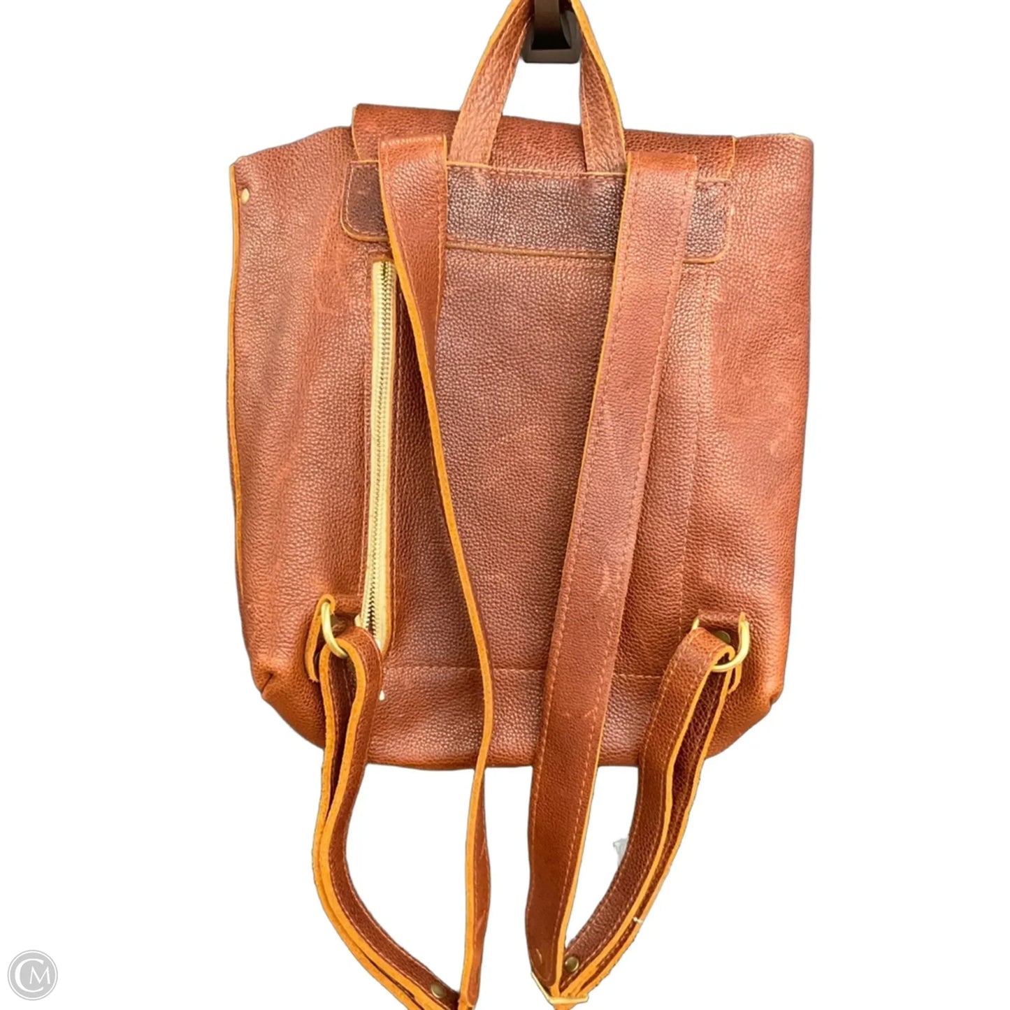 Backpack Leather By Cmb, Size: Large