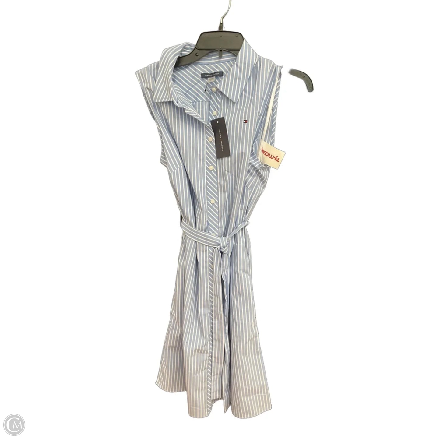 Dress Casual Short By Tommy Hilfiger In Striped Pattern, Size: M