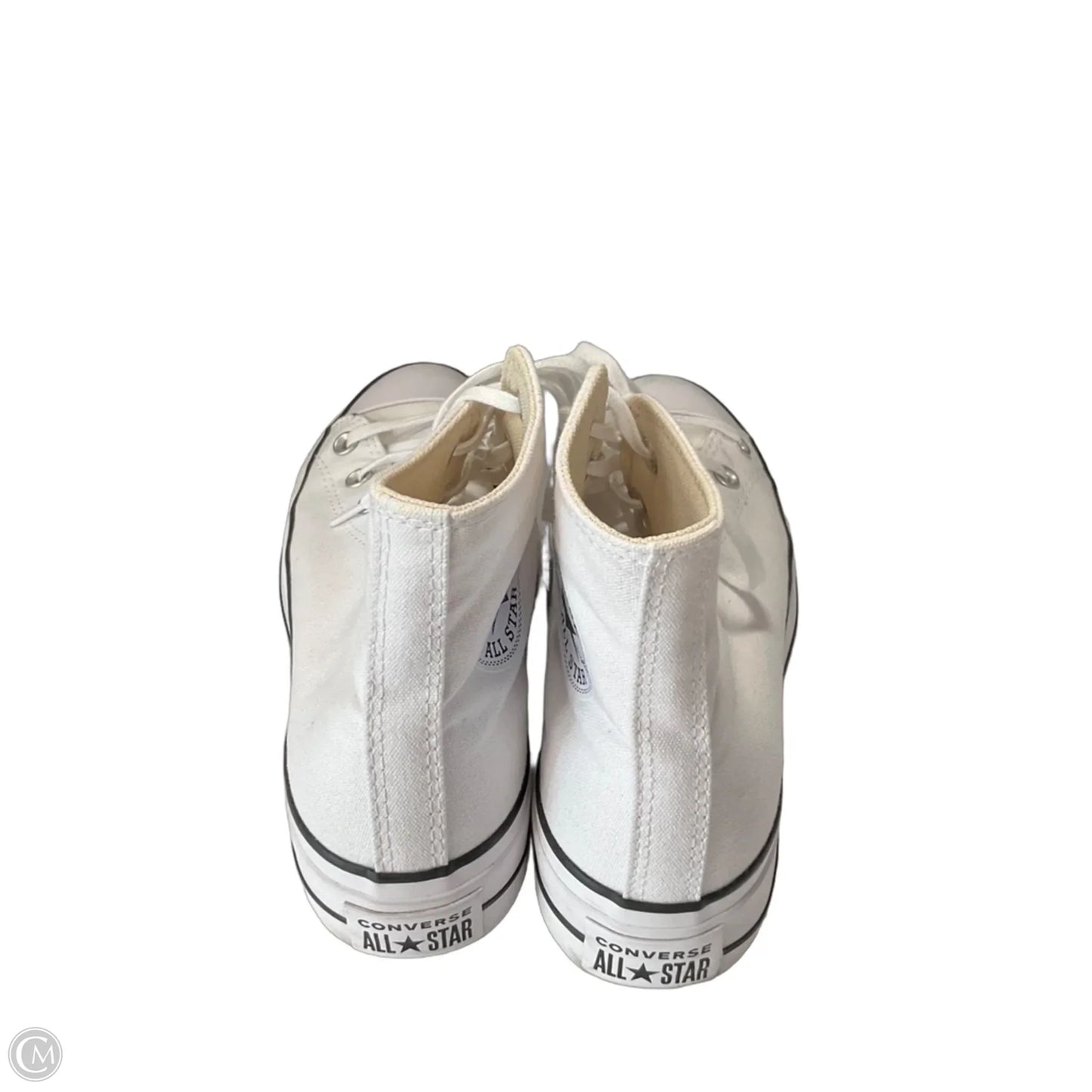 Shoes Sneakers Platform By Converse In White, Size: 8