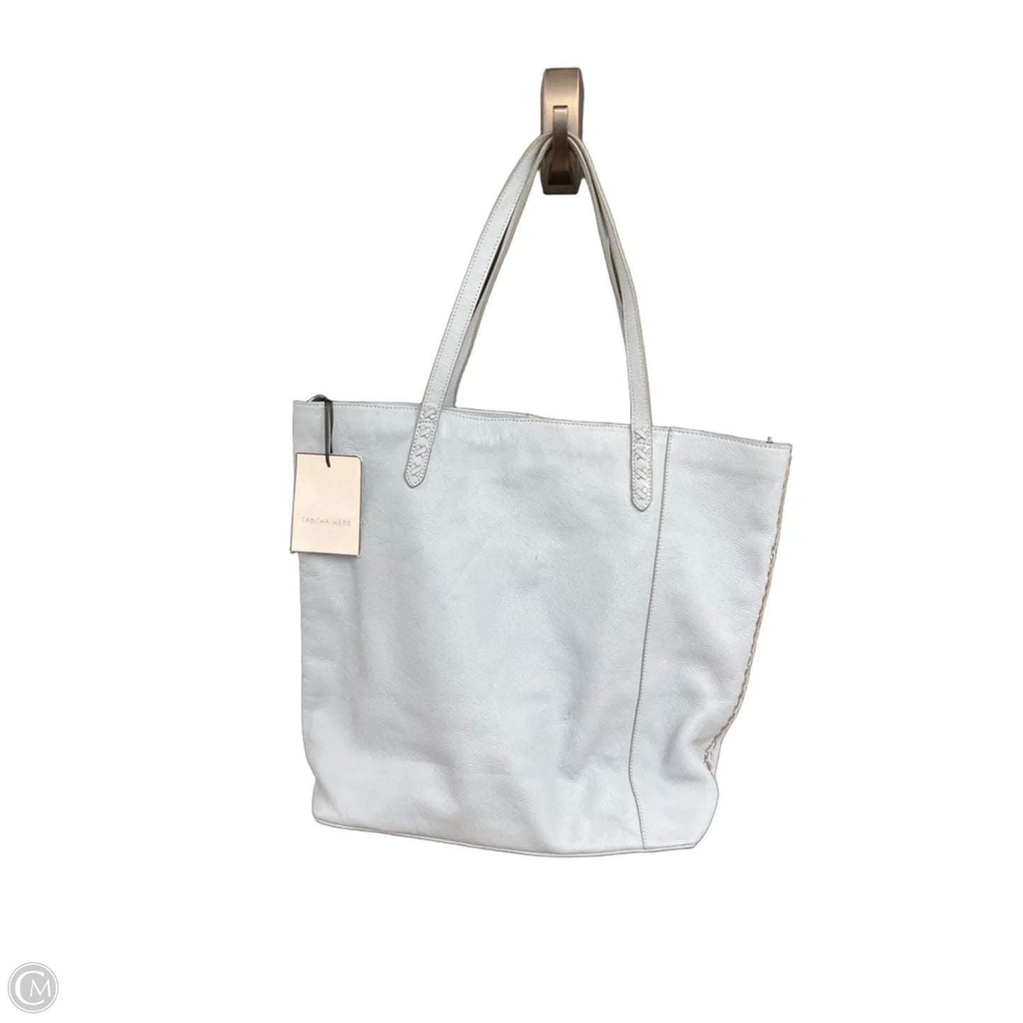 Handbag Leather By Cmc, Size: Large
