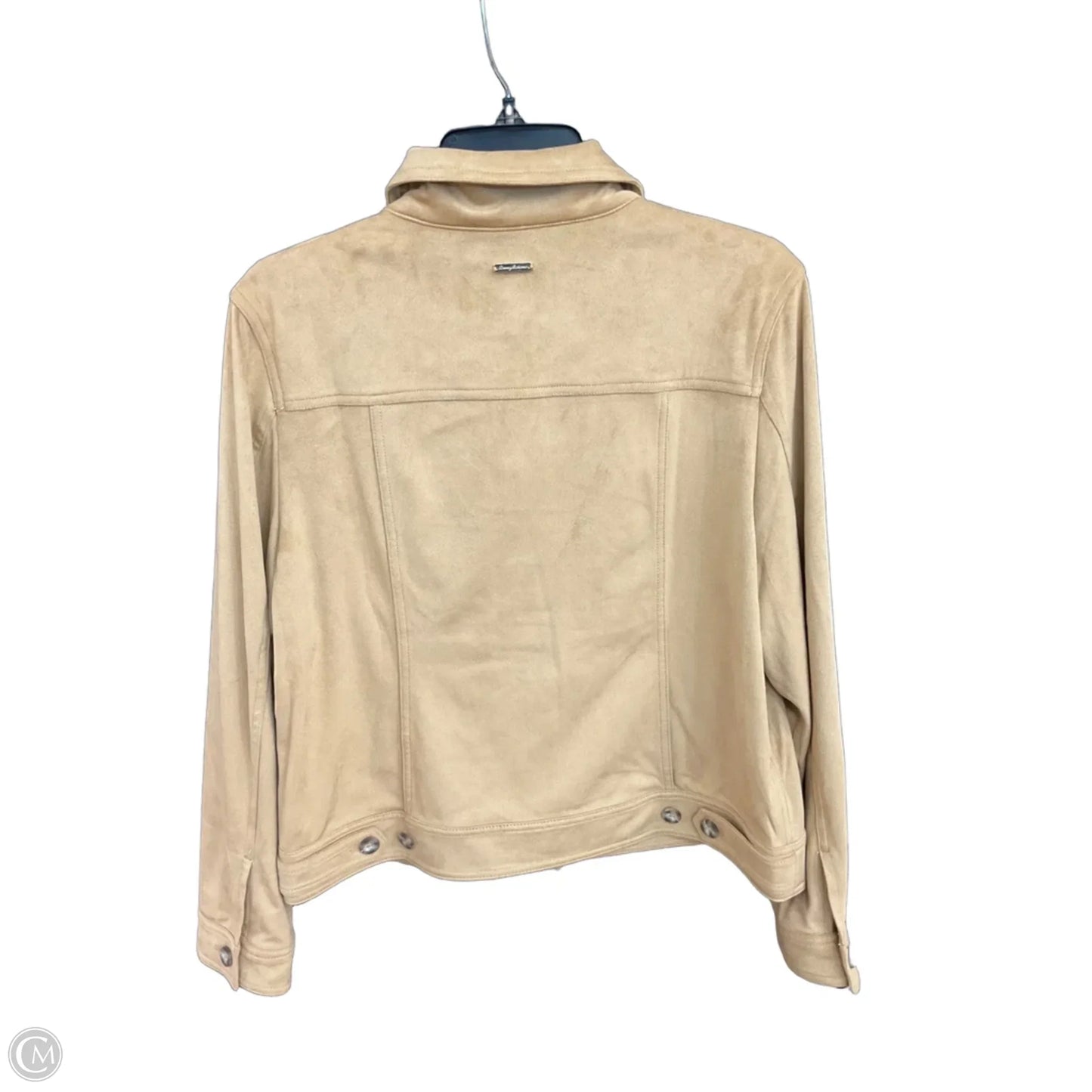 Jacket Moto By Tommy Bahama In Tan, Size: L