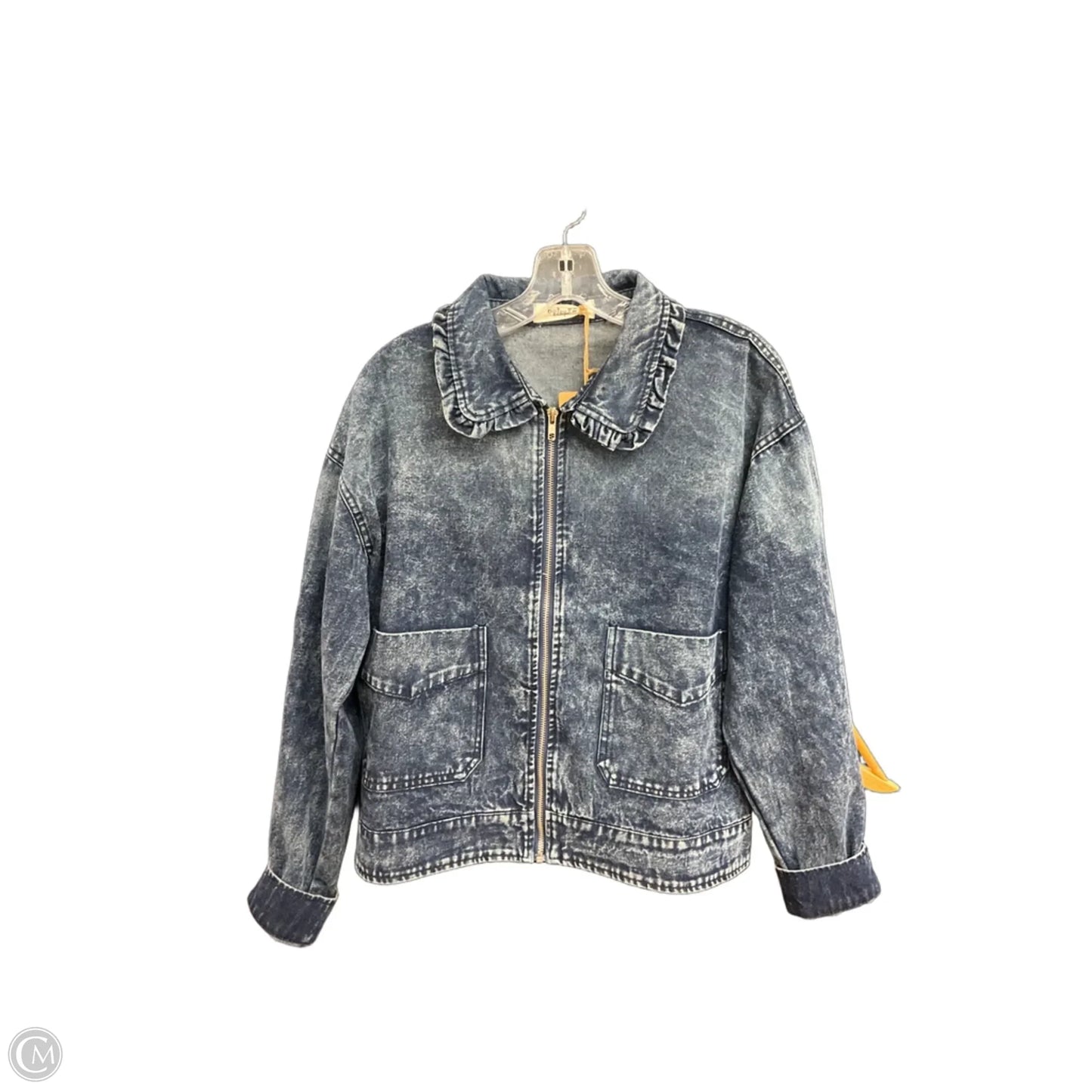 Jacket Denim By Cmc In Blue Denim, Size: M