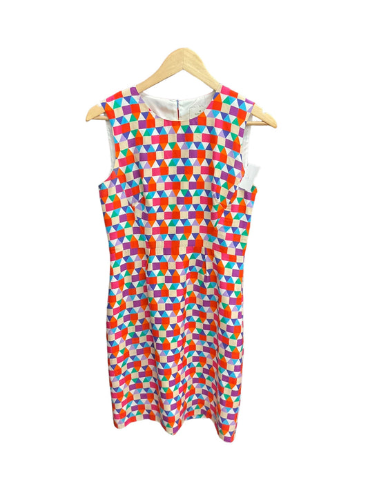 Geometric Pattern Dress Designer Kate Spade, Size S