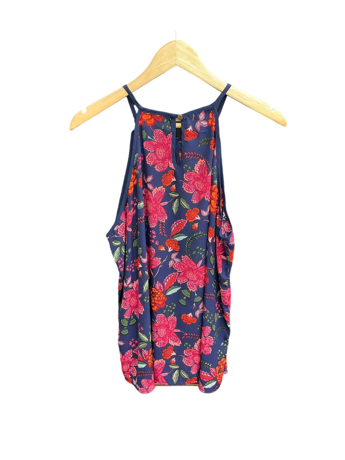 Floral Print Top Sleeveless Papermoon, Size 2x