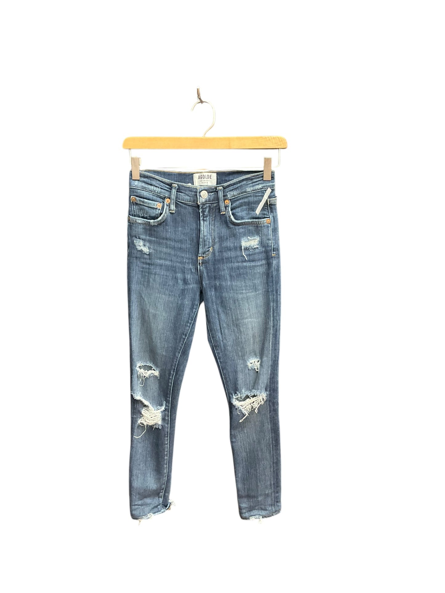 Jeans Cropped By Cma In Blue Denim, Size: 0