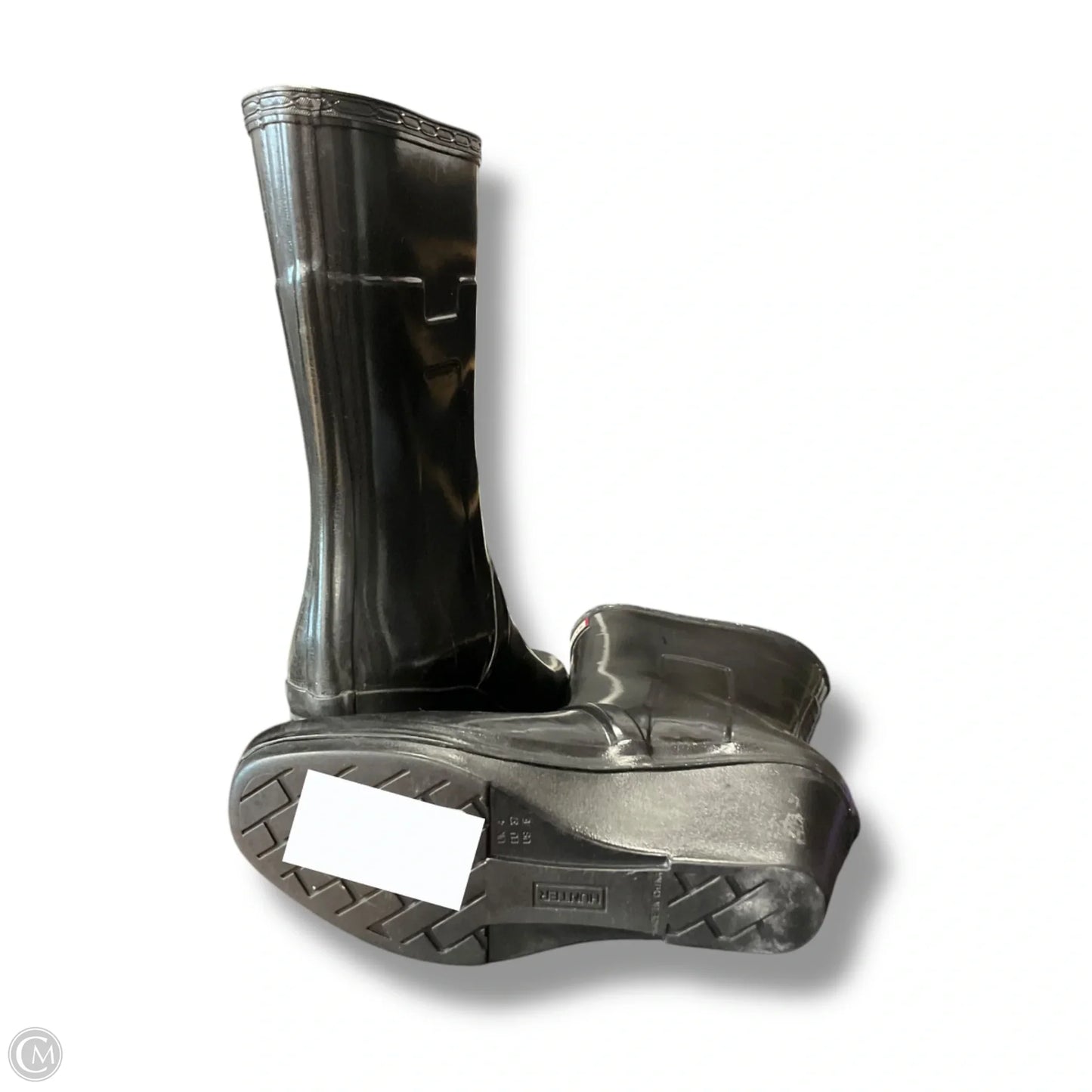 Boots Rain By Hunter In Black, Size: 6