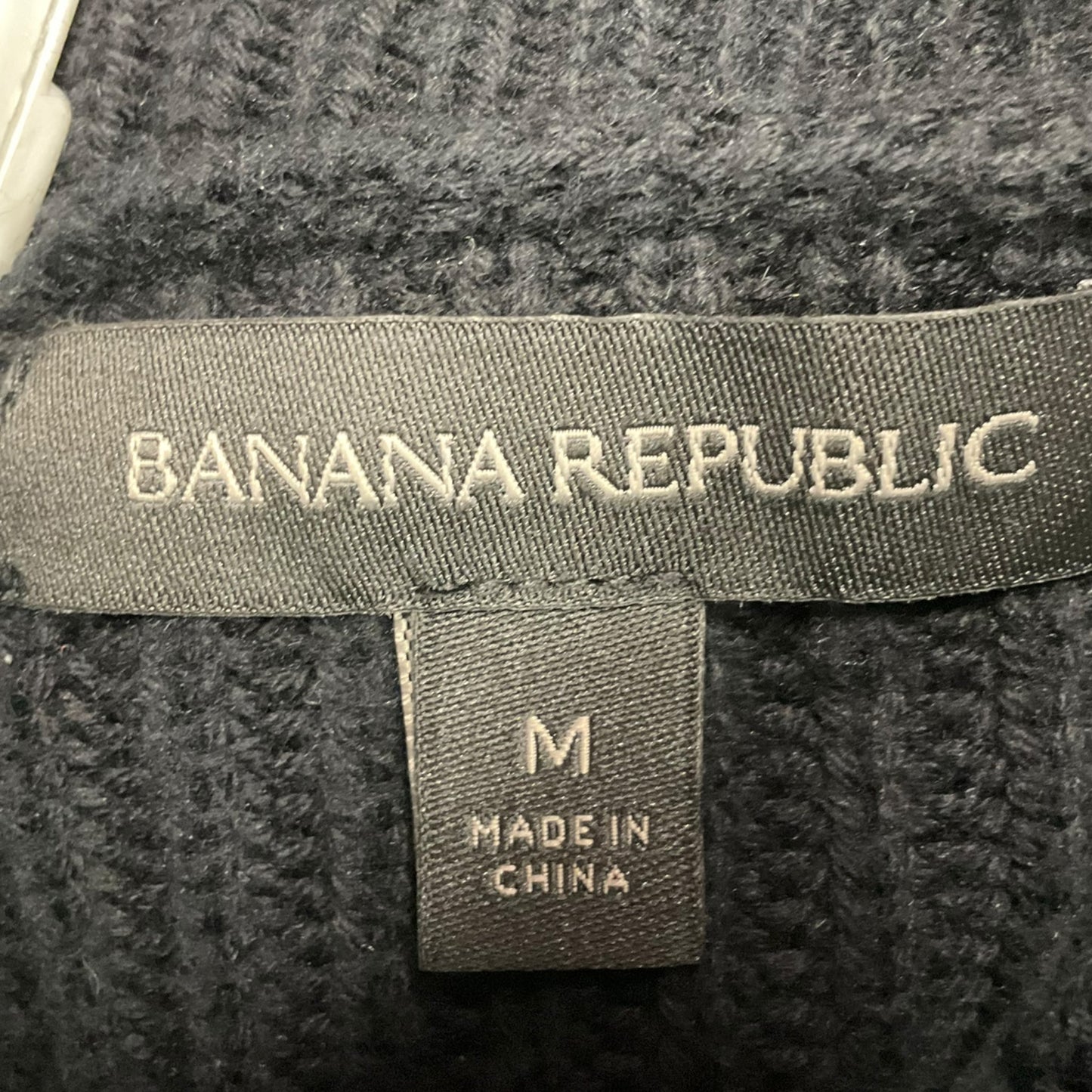 Sweater By Banana Republic In Black, Size: M
