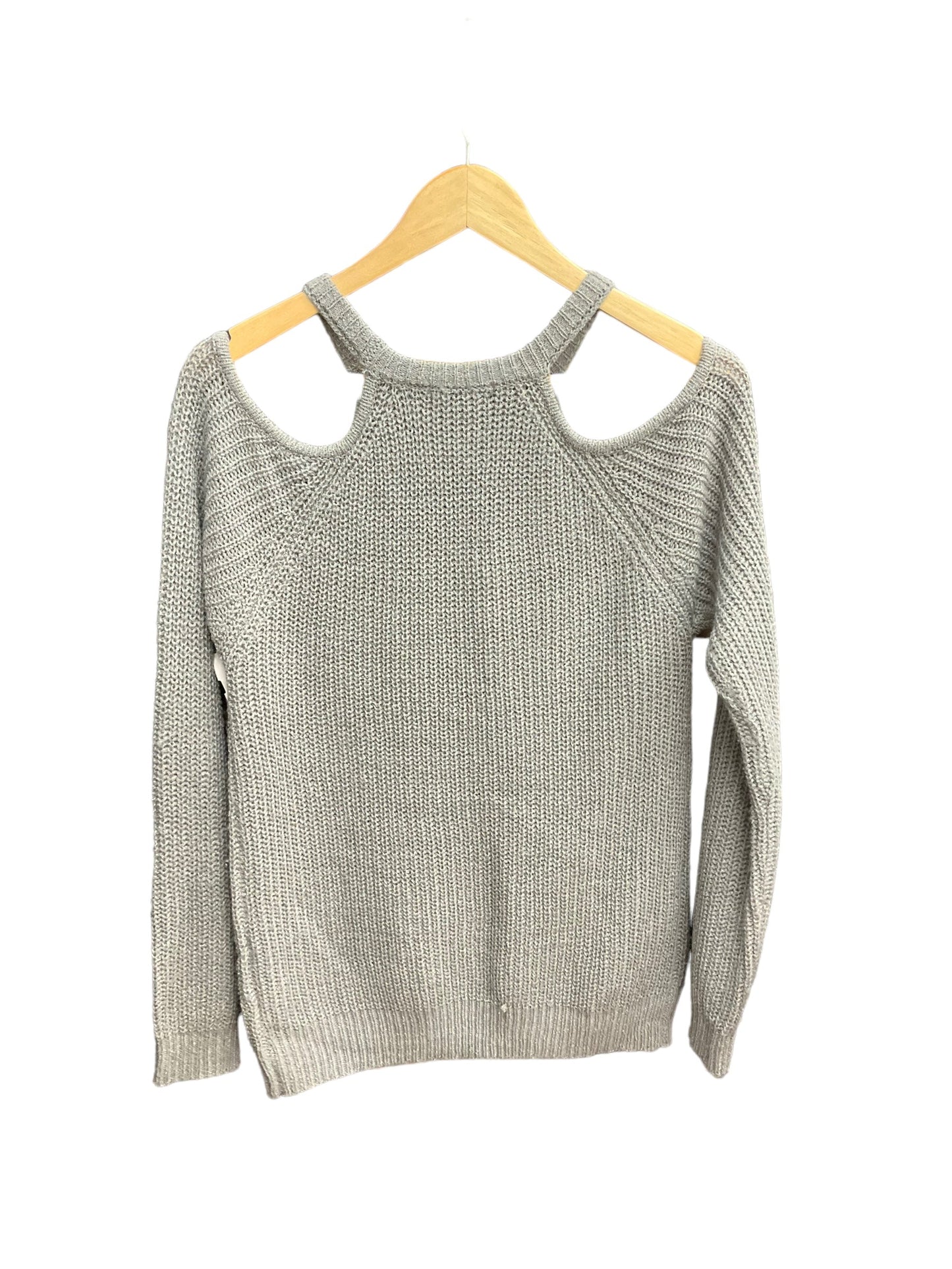 Sweater By Blu Pepper In Grey, Size: M