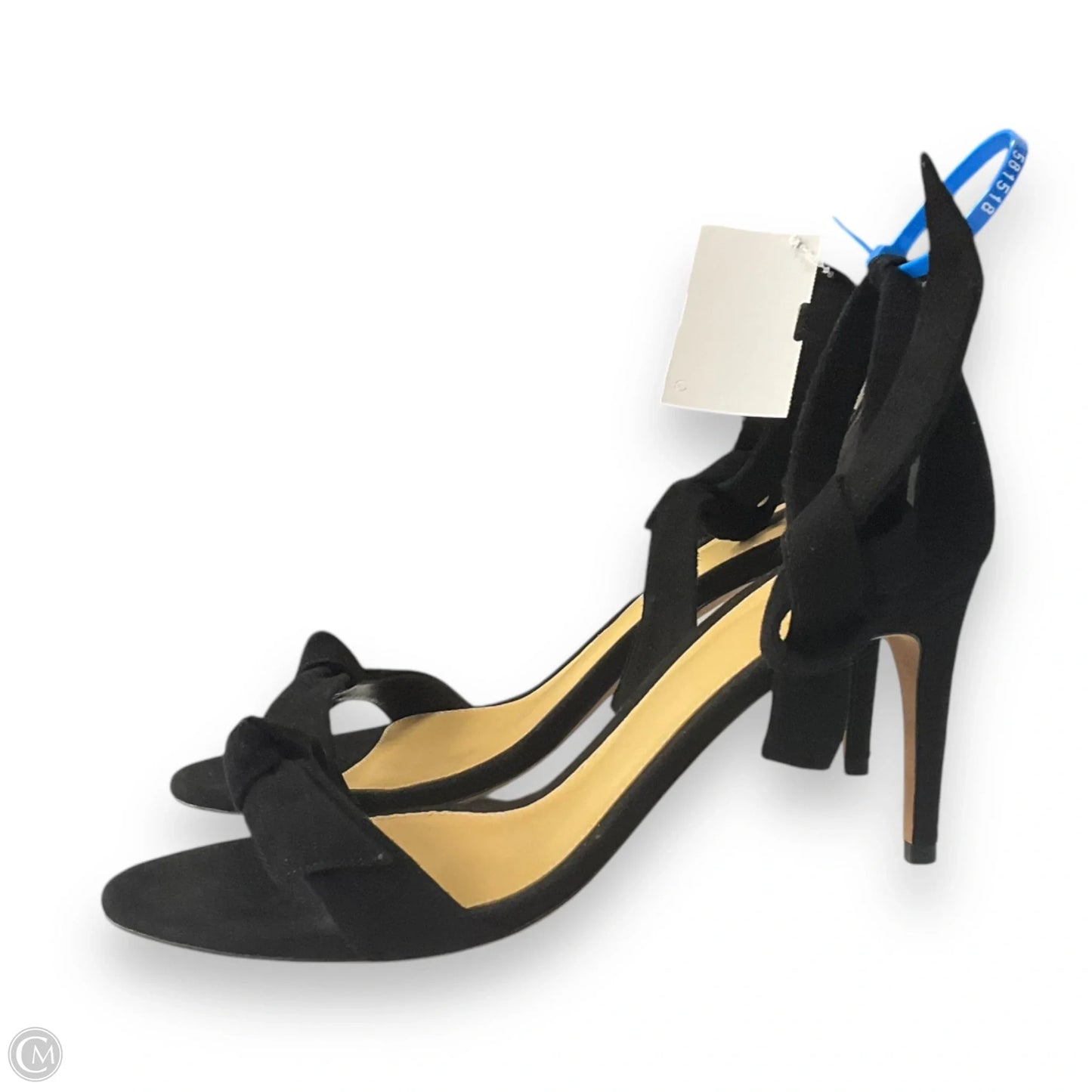 Sandals Heels Stiletto By Alexandre Birman In Black, Size: 6.5