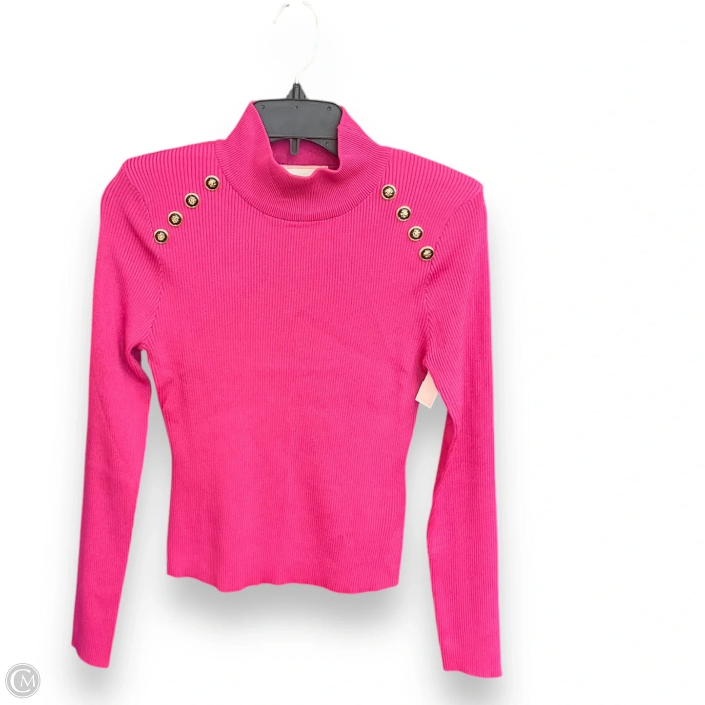 Top Long Sleeve By Alexia Admor In Pink, Size: M