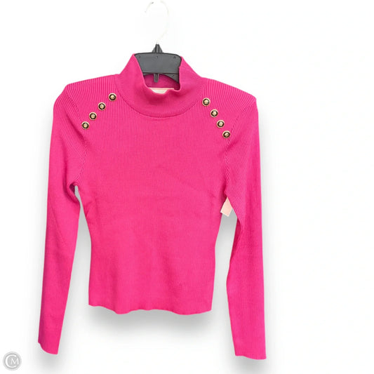 Top Long Sleeve By Alexia Admor In Pink, Size: M