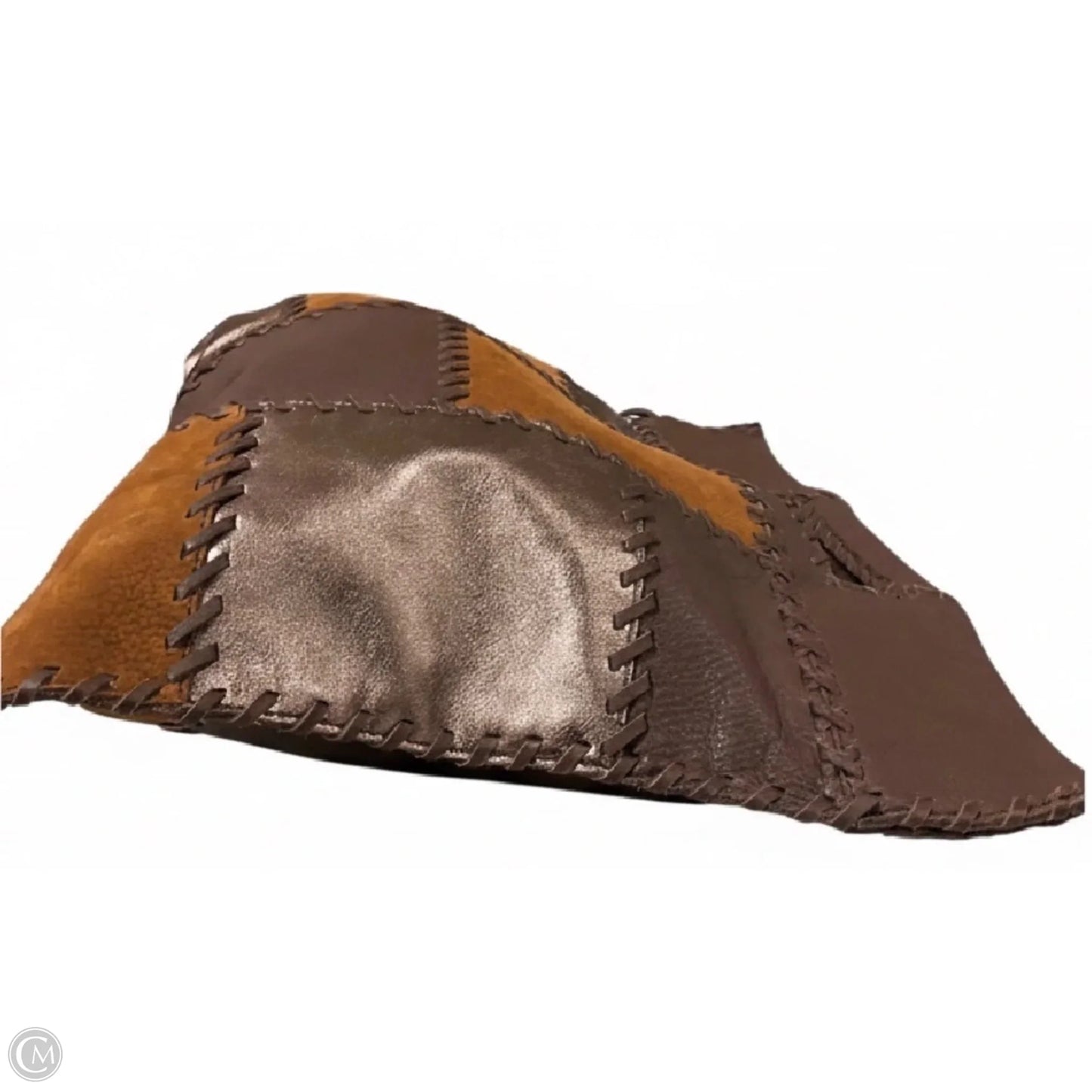 Handbag Leather By Hobo Intl, Size: Large