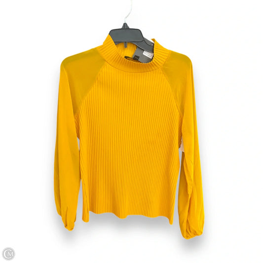 Top Long Sleeve By Marc New York In Yellow, Size: M