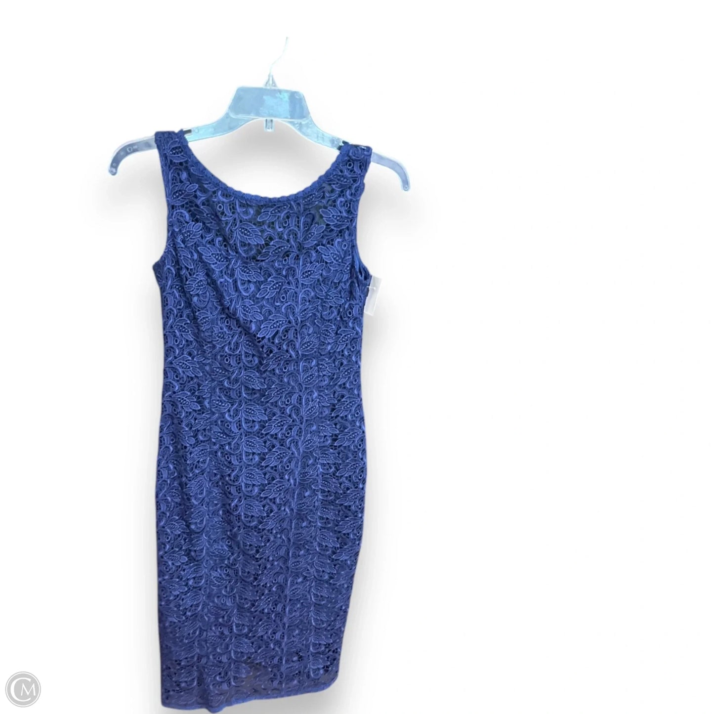 Dress Party Midi By White House Black Market In Blue, Size: Xs