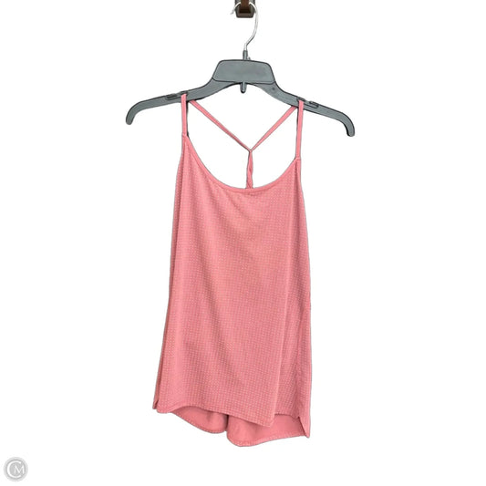 Athletic Tank Top By Clothes Mentor In Mauve, Size: Xl