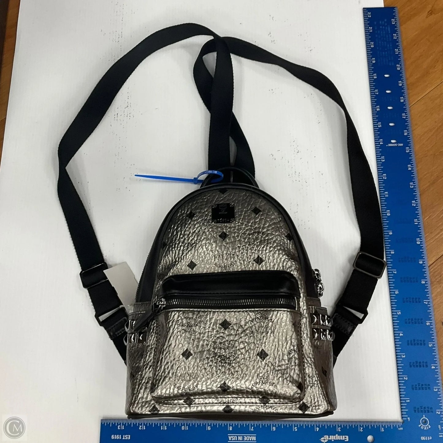 Backpack Luxury Designer By Mcm, Size: Small