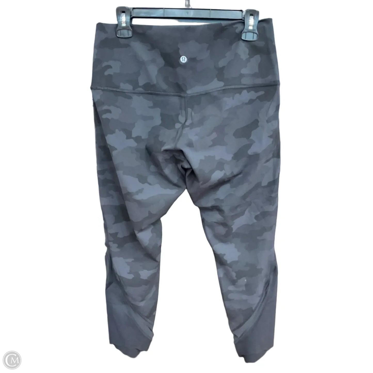 Athletic Leggings By Lululemon In Camouflage Print, Size: 12