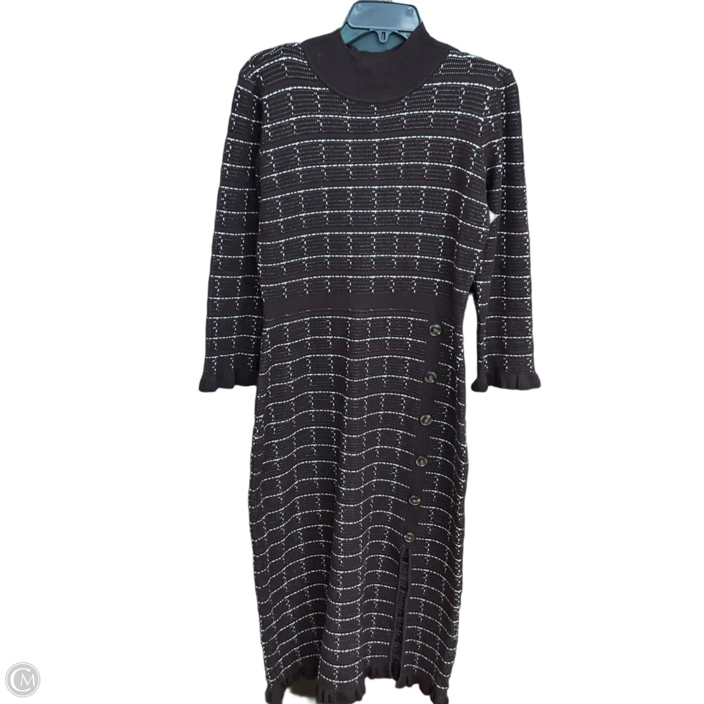 Dress Casual Maxi By Clothes Mentor In Brown, Size: M