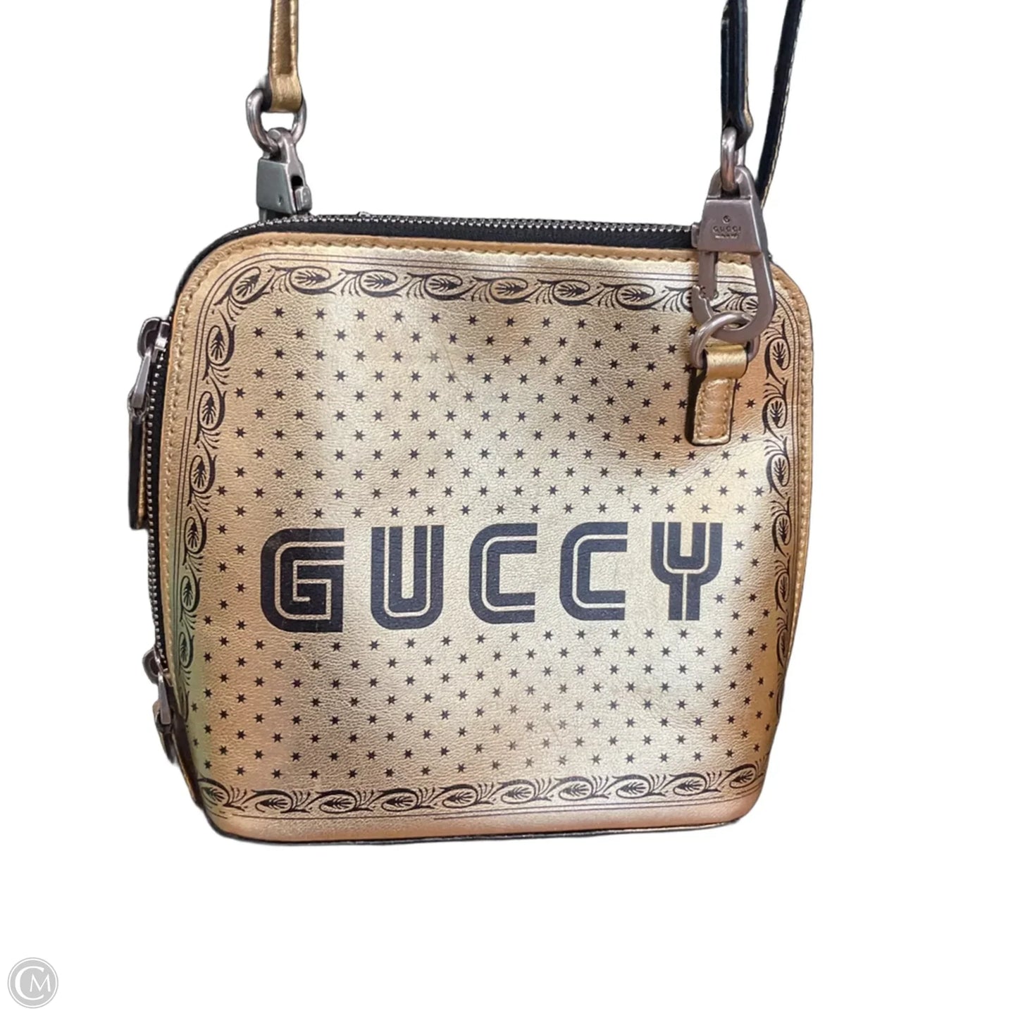 Crossbody Luxury Designer By Gucci, Size: Small