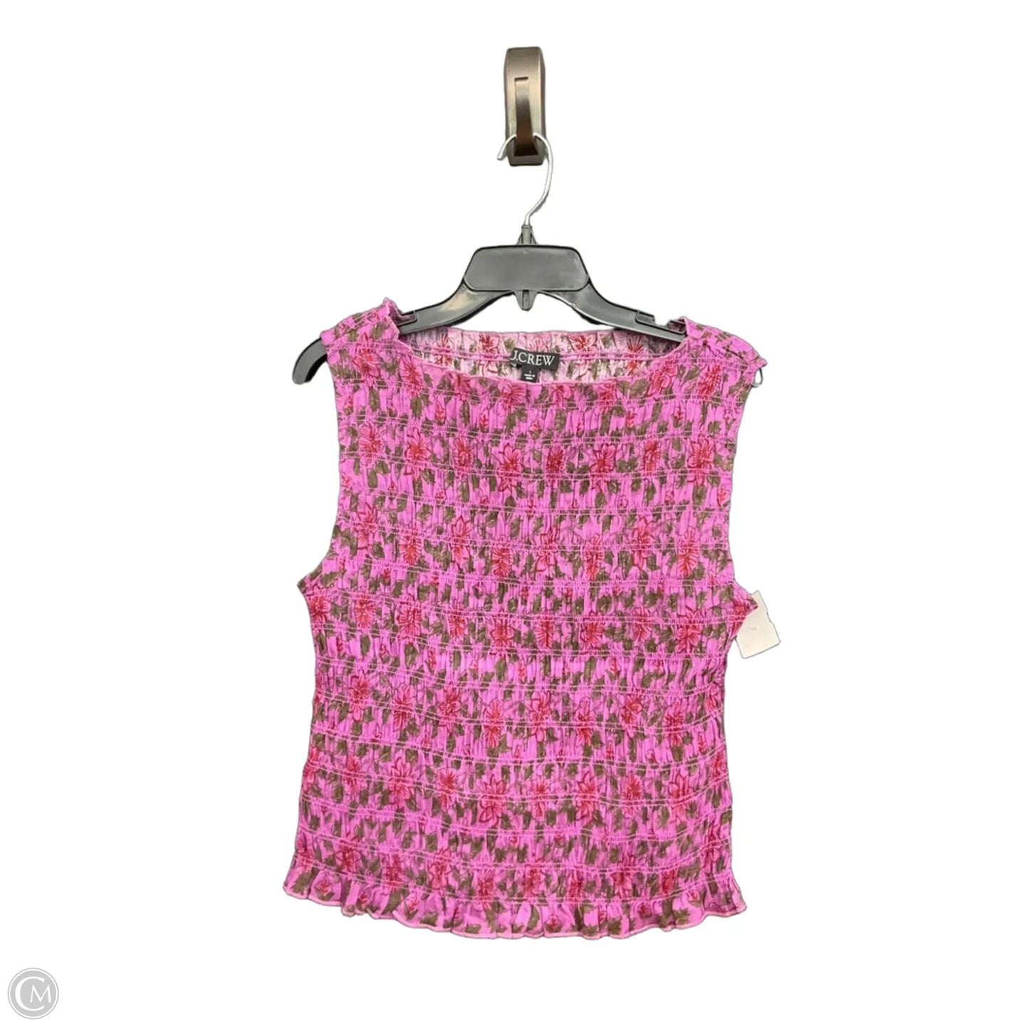 Top Sleeveless By J. Crew In Purple, Size: L
