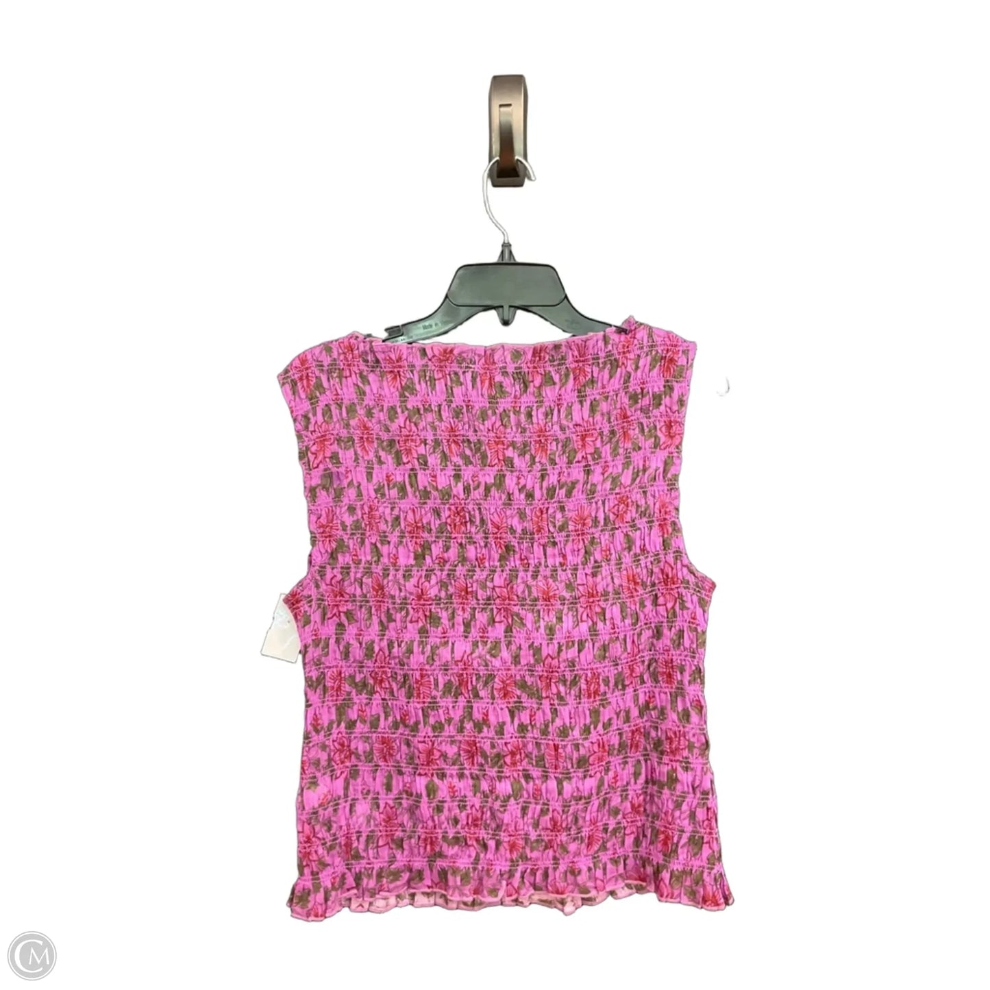 Top Sleeveless By J. Crew In Purple, Size: L